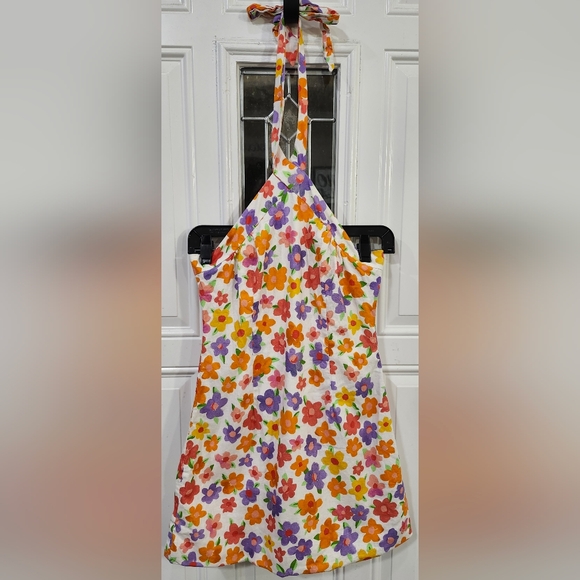 Peppermayo Dresses & Skirts - Peppermayo Floral Halter Mini Dress Women's Size 2